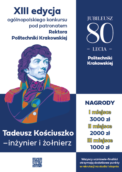 Konkurs KOściuszkowski - plakat